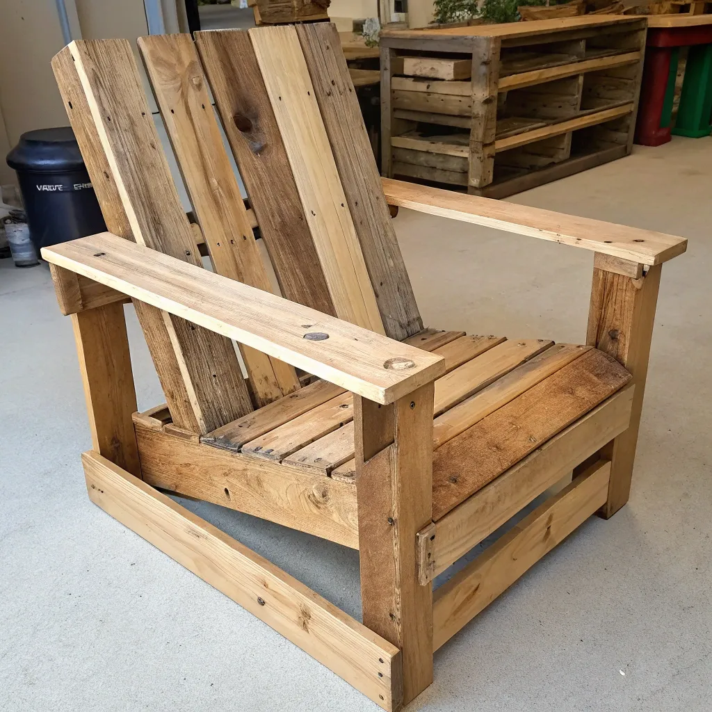 Wooden Pallet Chair