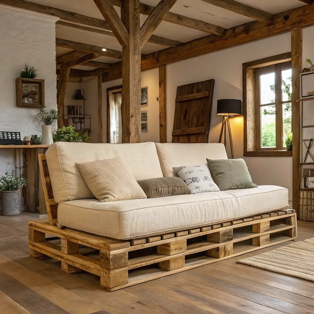 Cozy Pallet Sofa