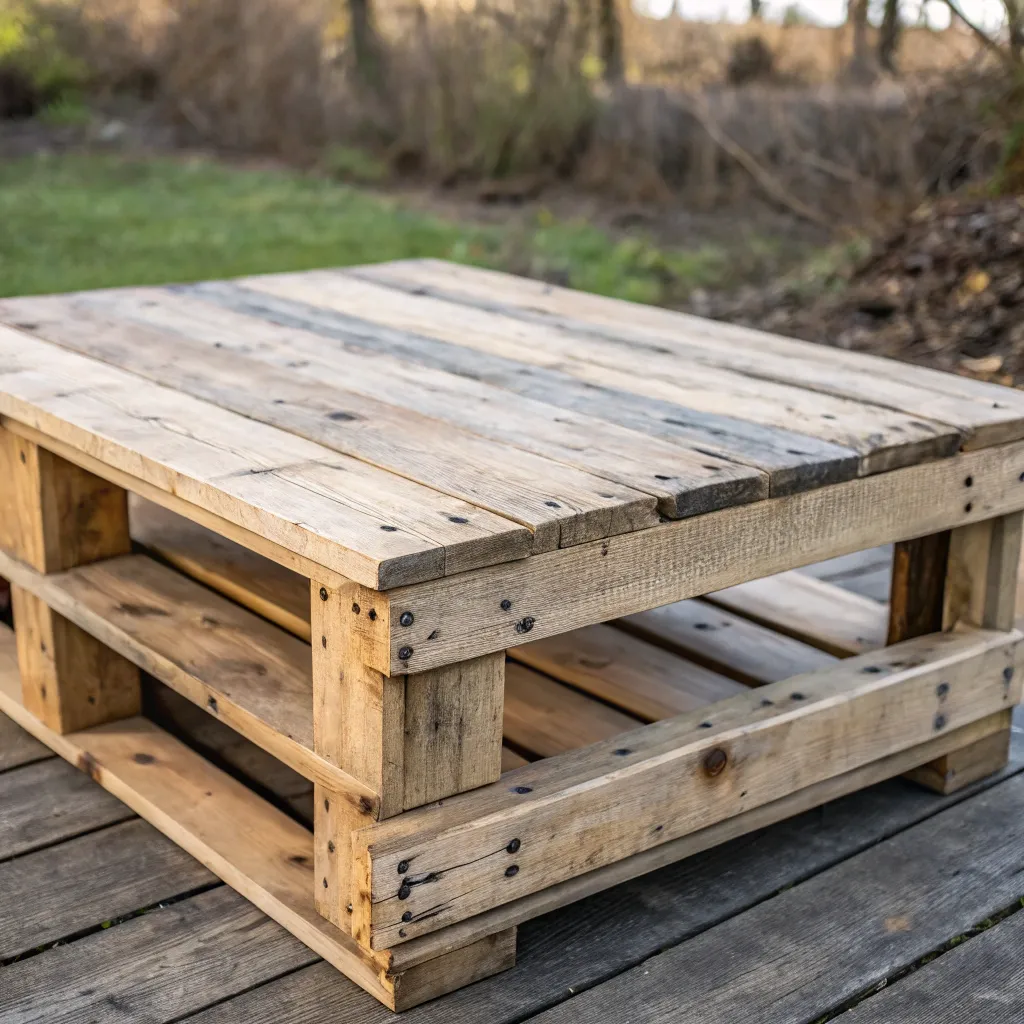 Rustic Pallet Table